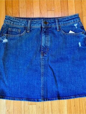 Old Navy Blue Denim Mini Skirt